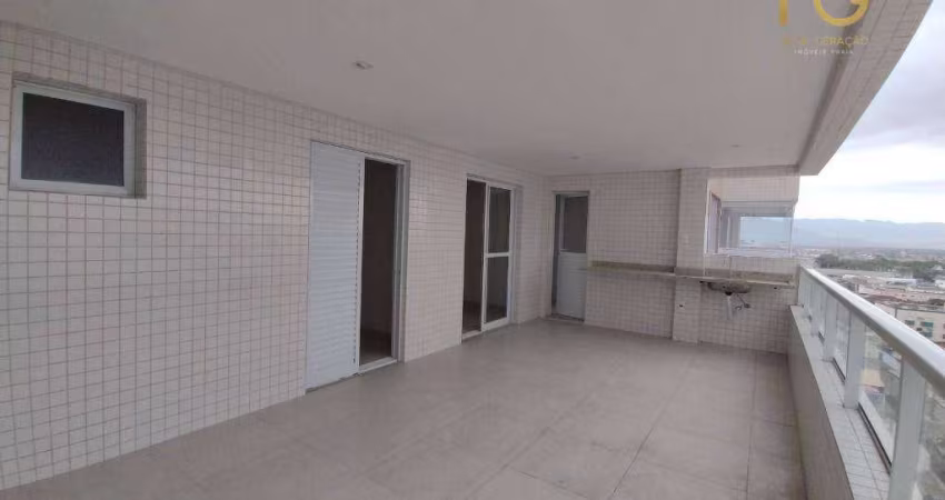 Apartamento com 3 dormitórios à venda, 127 m² por R$ 720.000,00 - Aviação - Praia Grande/SP
