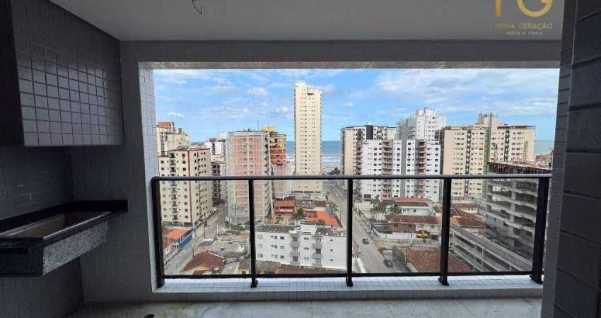 Apartamento com 2 dormitórios à venda, 86 m² por R$ 665.000,00 - Aviação - Praia Grande/SP