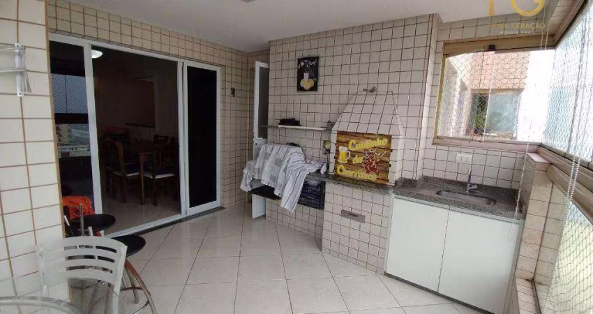 Apartamento com 2 dormitórios à venda, 100 m² por R$ 650.000,00 - Aviação - Praia Grande/SP