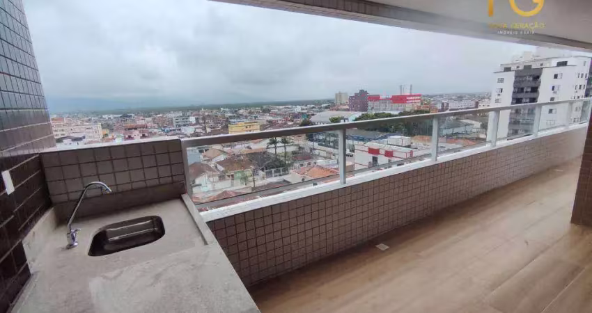 Apartamento à venda, 79 m² por r$ 575.000,00 - tupi - praia grande/sp