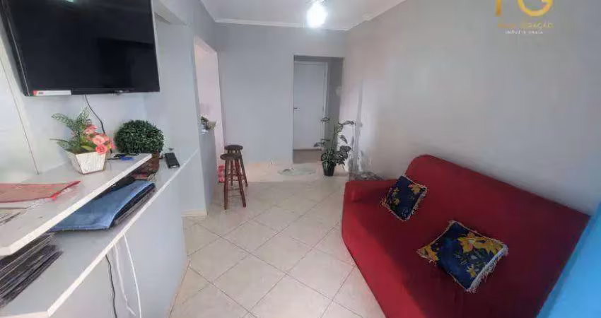 Apartamento à venda, 51 m² por r$ 280.000,00 - vilamar - praia grande/sp