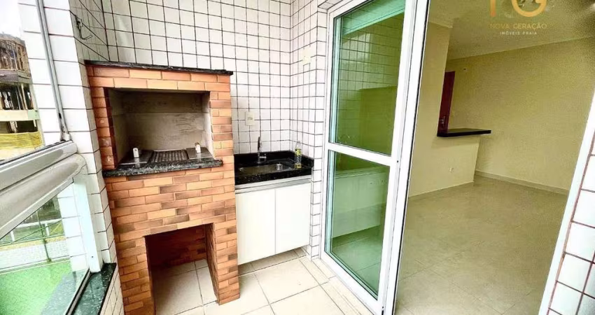 Apartamento com 2 dormitórios à venda, 80 m² por R$ 560.000,00 - Caiçara - Praia Grande/SP