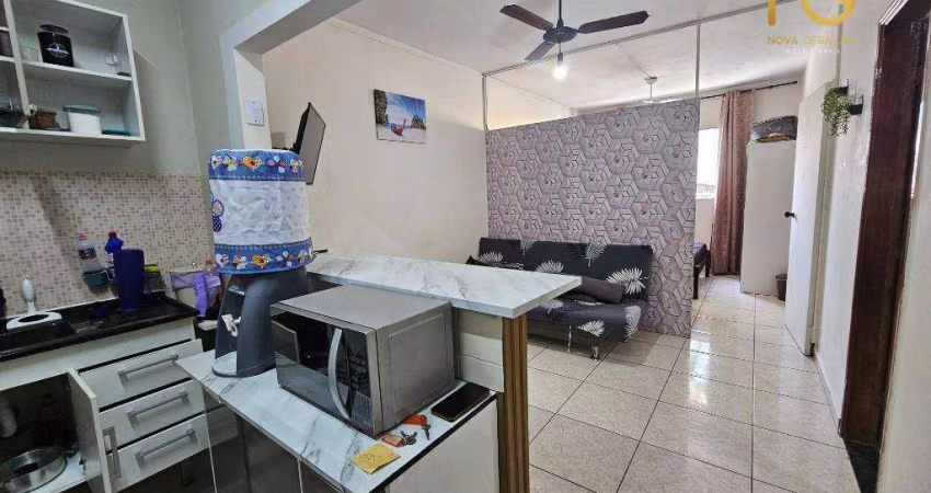 Kitnet com 1 dormitório à venda, 36 m² por R$ 190.000,00 - Mirim - Praia Grande/SP