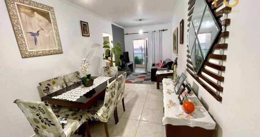 Apartamento com 2 dormitórios à venda, 68 m² por R$ 375.000,00 - Caiçara - Praia Grande/SP