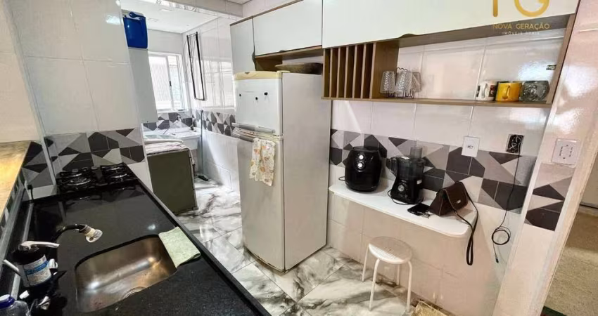 Apartamento com 1 dormitório à venda, 44 m² por R$ 240.000,00 - Caiçara - Praia Grande/SP