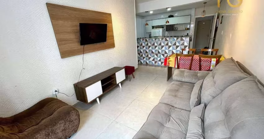 Apartamento com 1 dormitório à venda, 44 m² por r$ 235.000,00 - vilamar - praia grande/sp