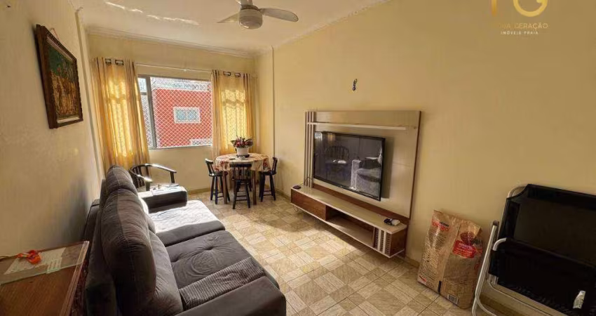 Apartamento com 1 dormitório à venda, 55 m² por r$ 320.000,00 - vila assunção - praia grande/sp