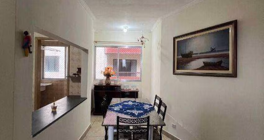 Apartamento com 2 dormitórios à venda, 61 m² por R$ 340.000,00 - Tupi - Praia Grande/SP