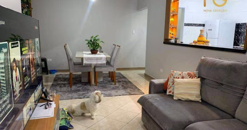 Apartamento com 2 dormitórios à venda, 83 m² por R$ 470.000,00 - Vila Guilhermina - Praia Grande/SP