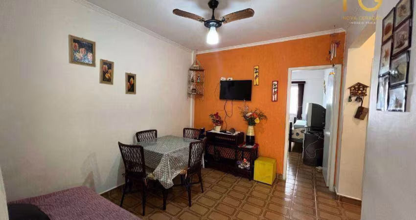 Apartamento com 1 dormitório à venda, 62 m² por R$ 220.000,00 - Caiçara - Praia Grande/SP