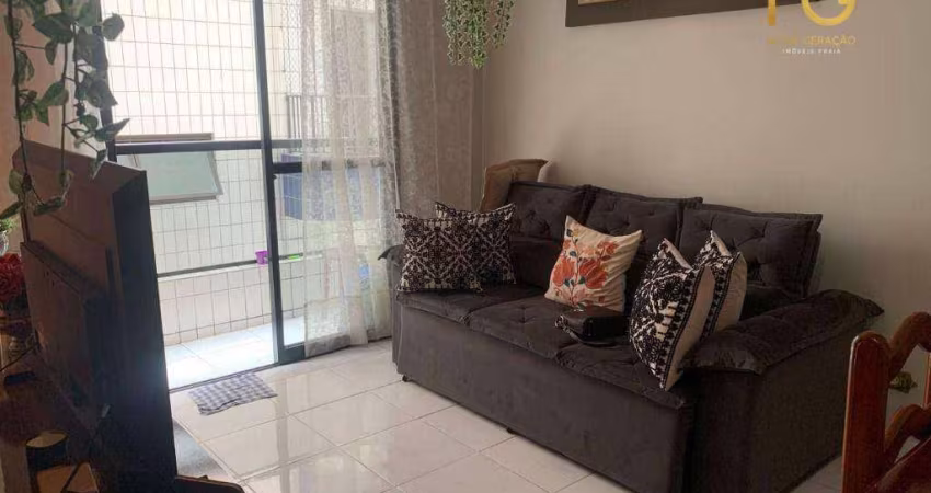 Apartamento com 1 dormitório à venda, 49 m² por R$ 255.000,00 - Tupi - Praia Grande/SP