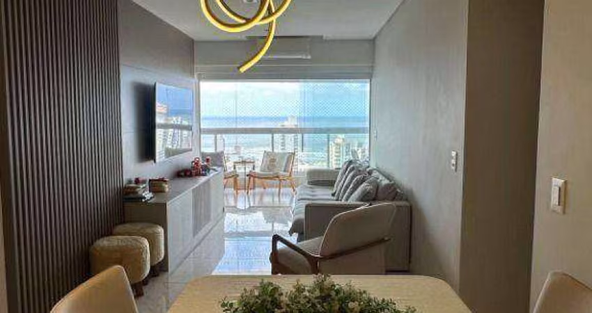 Apartamento com 3 dormitórios à venda, 148 m² por R$ 1.900.000,00 - Vila Guilhermina - Praia Grande/SP