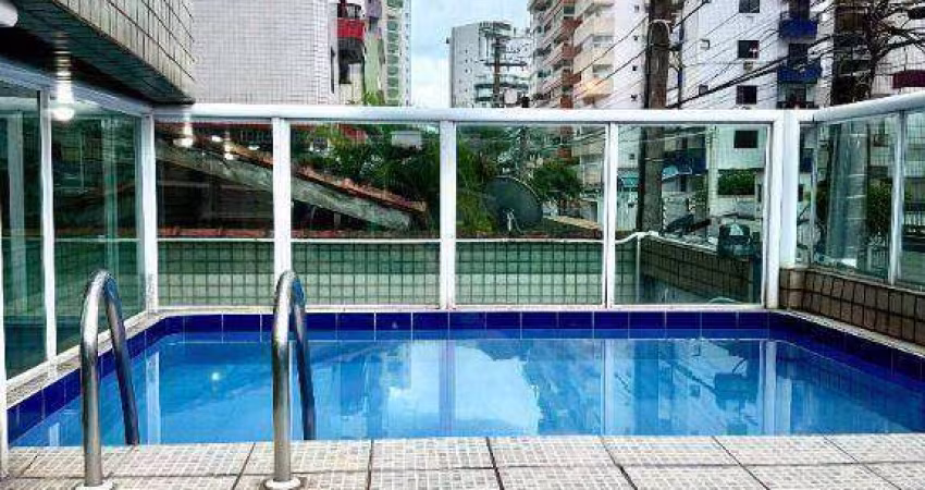 Apartamento com 2 dormitórios à venda, 81 m² por R$ 449.000,00 - Vila Guilhermina - Praia Grande/SP