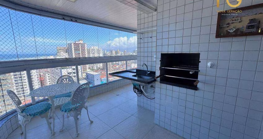 Apartamento com 2 dormitórios à venda, 93 m² por R$ 780.000,00 - Vila Assunção - Praia Grande/SP