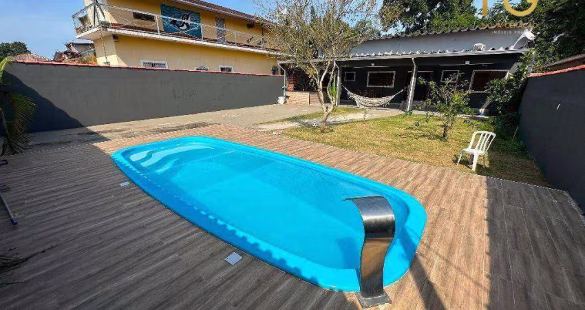 Casa com 2 dormitórios à venda, 60 m² por R$ 390.000,00 - Balneário Itaoca - Mongaguá/SP