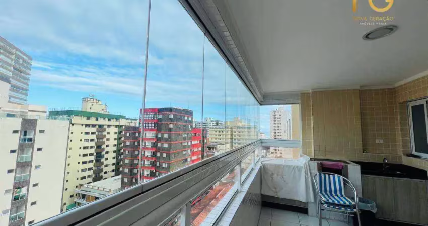 Apartamento com 2 dormitórios à venda, 83 m² por r$ 550.000,00 - tupi - praia grande/sp