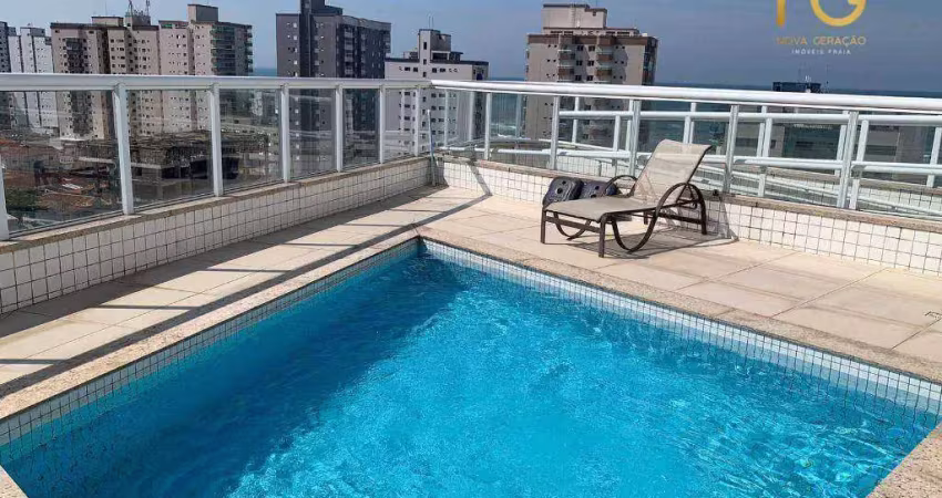 Apartamento com 2 dormitórios à venda, 70 m² por r$ 450.000,00 - vilamar - praia grande/sp