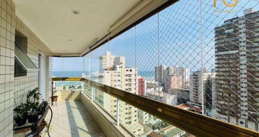 Apartamento com 3 dormitórios à venda, 115 m² por R$ 890.000 - Tupi - Praia Grande/SP