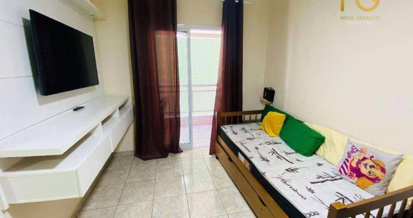 Apartamento com 1 dormitório à venda, 53 m² por R$ 355.000,00 - Vila Assunção - Praia Grande/SP