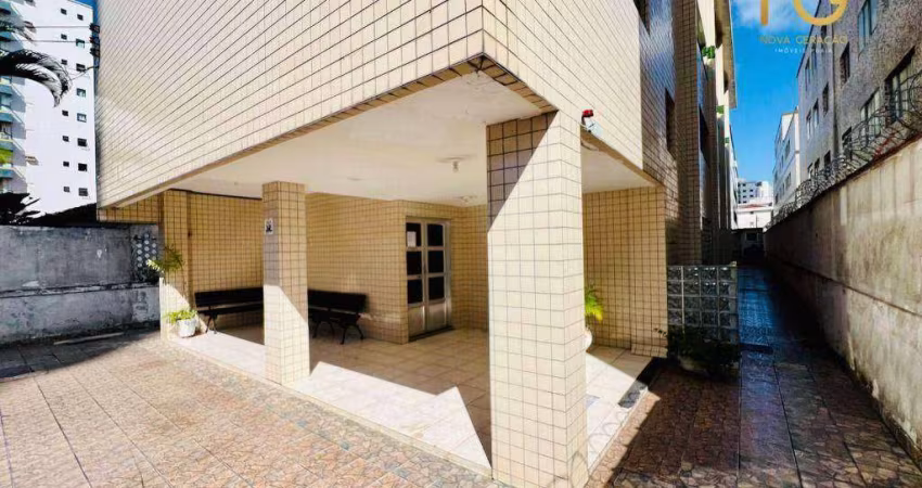 Apartamento com 1 dormitório à venda, 40 m² por R$ 210.000,00 - Vila Guilhermina - Praia Grande/SP