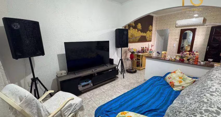 Casa com 2 dormitórios à venda, 110 m² por r$ 400.000,00 - maracanã - praia grande/sp