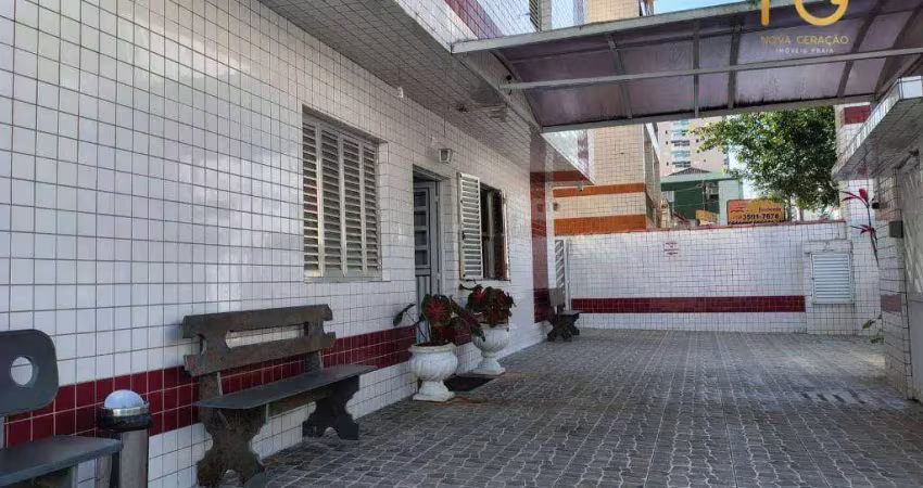 Kitnet com 1 dormitório à venda, 33 m² por r$ 200.000,00 - boqueirão - praia grande/sp