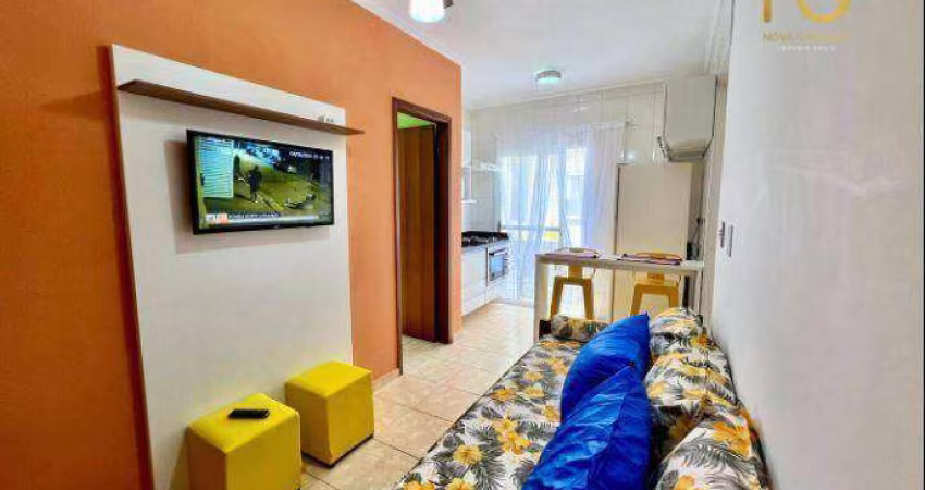 Apartamento com 1 dormitório à venda, 56 m² por R$ 260.000,00 - Solemar - Praia Grande/SP