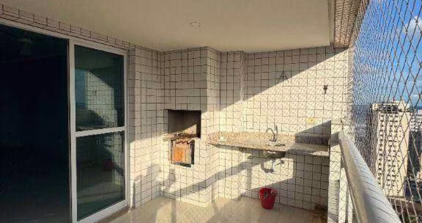 Apartamento com 2 dormitórios à venda, 86 m² por R$ 630.000,00 - Aviação - Praia Grande/SP
