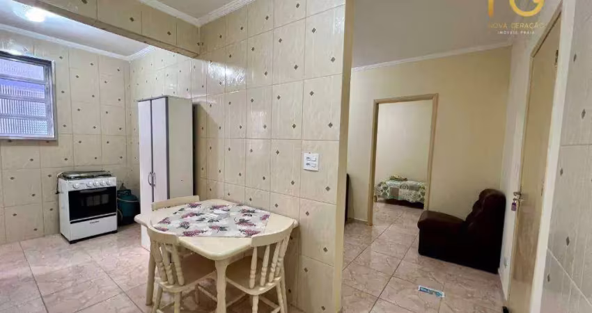 Apartamento com 1 dormitório à venda, 42 m² por R$ 245.000,00 - Canto do Forte - Praia Grande/SP
