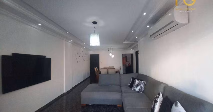 Apartamento com 3 dormitórios à venda, 126 m² por R$ 580.000,00 - Tupi - Praia Grande/SP
