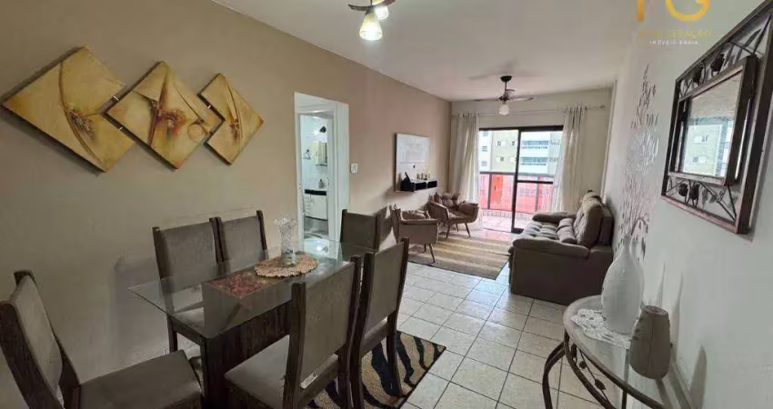 Apartamento com 2 dormitórios à venda, 77 m² por R$ 430.000,00 - Canto do Forte - Praia Grande/SP