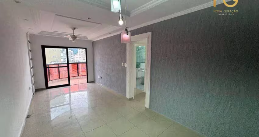 Apartamento à venda, 77 m² por R$ 480.000,00 - Canto do Forte - Praia Grande/SP