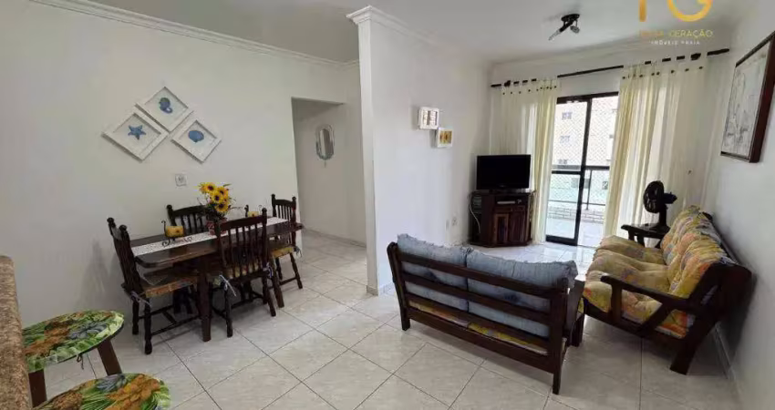 Apartamento com 2 dormitórios à venda, 67 m² por r$ 440.000,00 - canto do forte - praia grande/sp