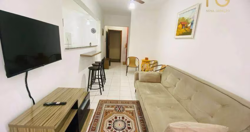 Apartamento com 1 dormitório à venda, 50 m² por R$ 270.000,00 - Canto do Forte - Praia Grande/SP