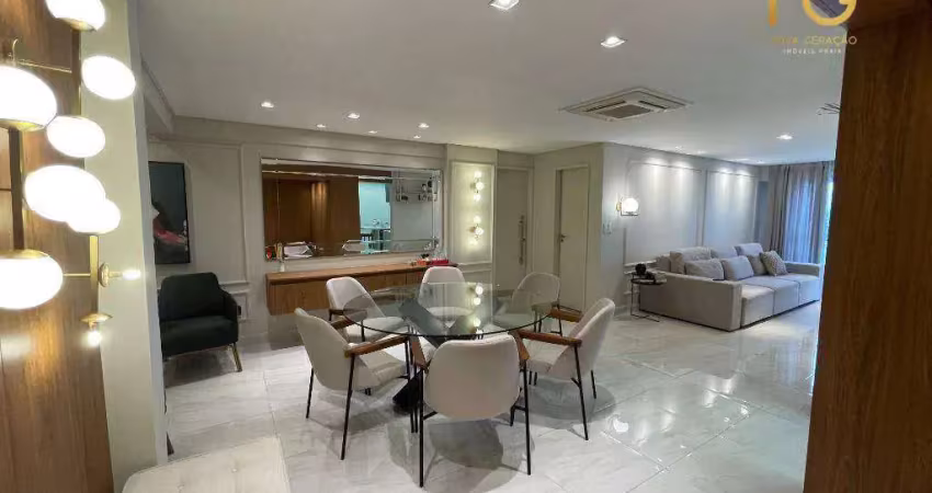 Apartamento com 3 dormitórios à venda, 161 m² por r$ 1.300.000,00 - tupi - praia grande/sp