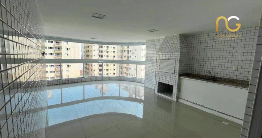 Apartamento com 3 dormitórios à venda, 170 m² por R$ 1.250.000,00 - Tupi - Praia Grande/SP