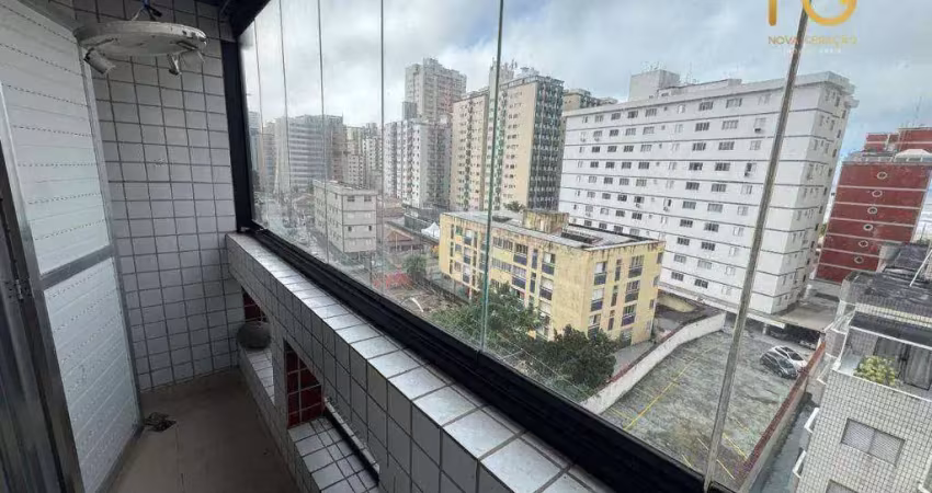 Apartamento com 2 dormitórios à venda, 70 m² por r$ 320.000,00 - aviação - praia grande/sp
