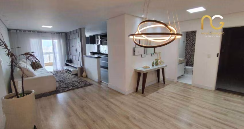 Apartamento com 3 dormitórios à venda, 122 m² por R$ 990.000,00 - Vila Guilhermina - Praia Grande/SP