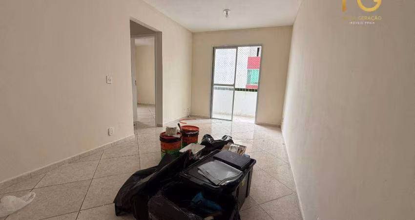 Apartamento com 2 dormitórios à venda, 55 m² por R$ 298.000,00 - Canto do Forte - Praia Grande/SP