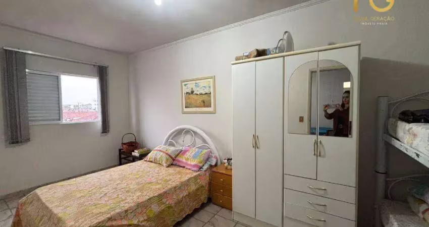 Apartamento com 1 dormitório à venda, 70 m² por r$ 255.000,00 - vilamar - praia grande/sp