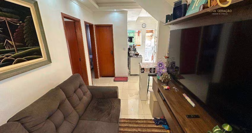 Casa com 2 dormitórios à venda, 46 m² por R$ 320.000,00 - Maracanã - Praia Grande/SP