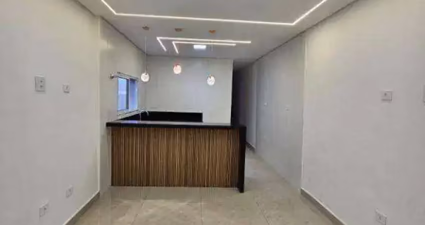 Casa com 2 dormitórios à venda, 70 m² por r$ 530.000,00 - mirim - praia grande/sp