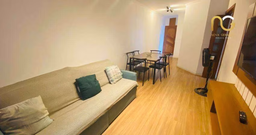 Apartamento com 2 dormitórios à venda, 62 m² por R$ 430.000,00 - Vila Guilhermina - Praia Grande/SP