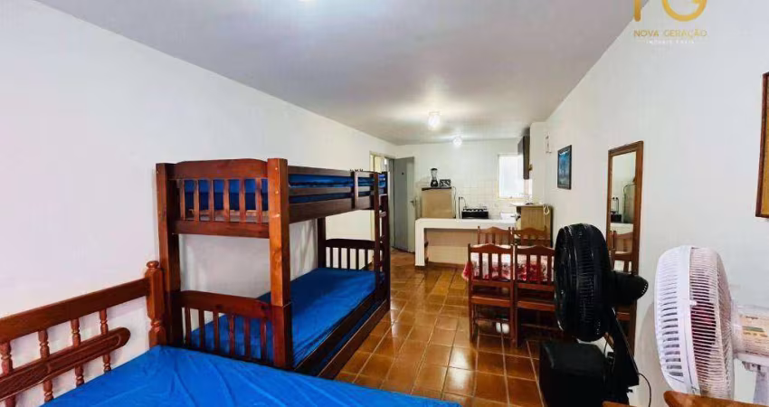Kitnet com 1 dormitório à venda, 33 m² por R$ 175.000,00 - Aviação - Praia Grande/SP