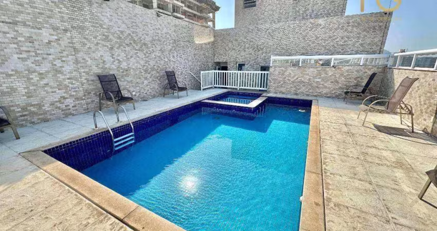 Apartamento com 2 dormitórios à venda, 80 m² por r$ 650.000,00 - vila guilhermina - praia grande/sp
