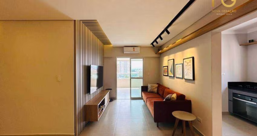 Apartamento com 3 dormitórios à venda, 143 m² por R$ 860.000,00 - Aviação - Praia Grande/SP
