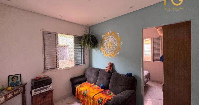 Kitnet com 1 dormitório à venda, 33 m² por R$ 175.000,00 - Bairro Caiçara - Praia Grande/SP