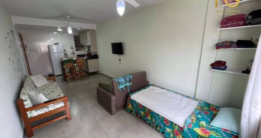 Kitnet com 1 dormitório à venda, 28 m² por r$ 219.900,00 - aviação - praia grande/sp
