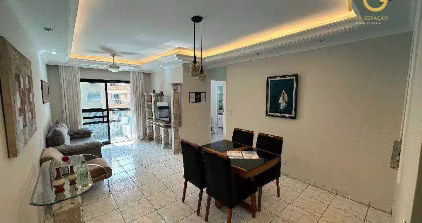 Apartamento com 2 dormitórios à venda, 78 m² por r$ 490.000,00 - tupi - praia grande/sp