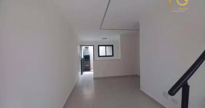 Sobrado à venda, 63 m² por r$ 350.000,00 - mirim - praia grande/sp